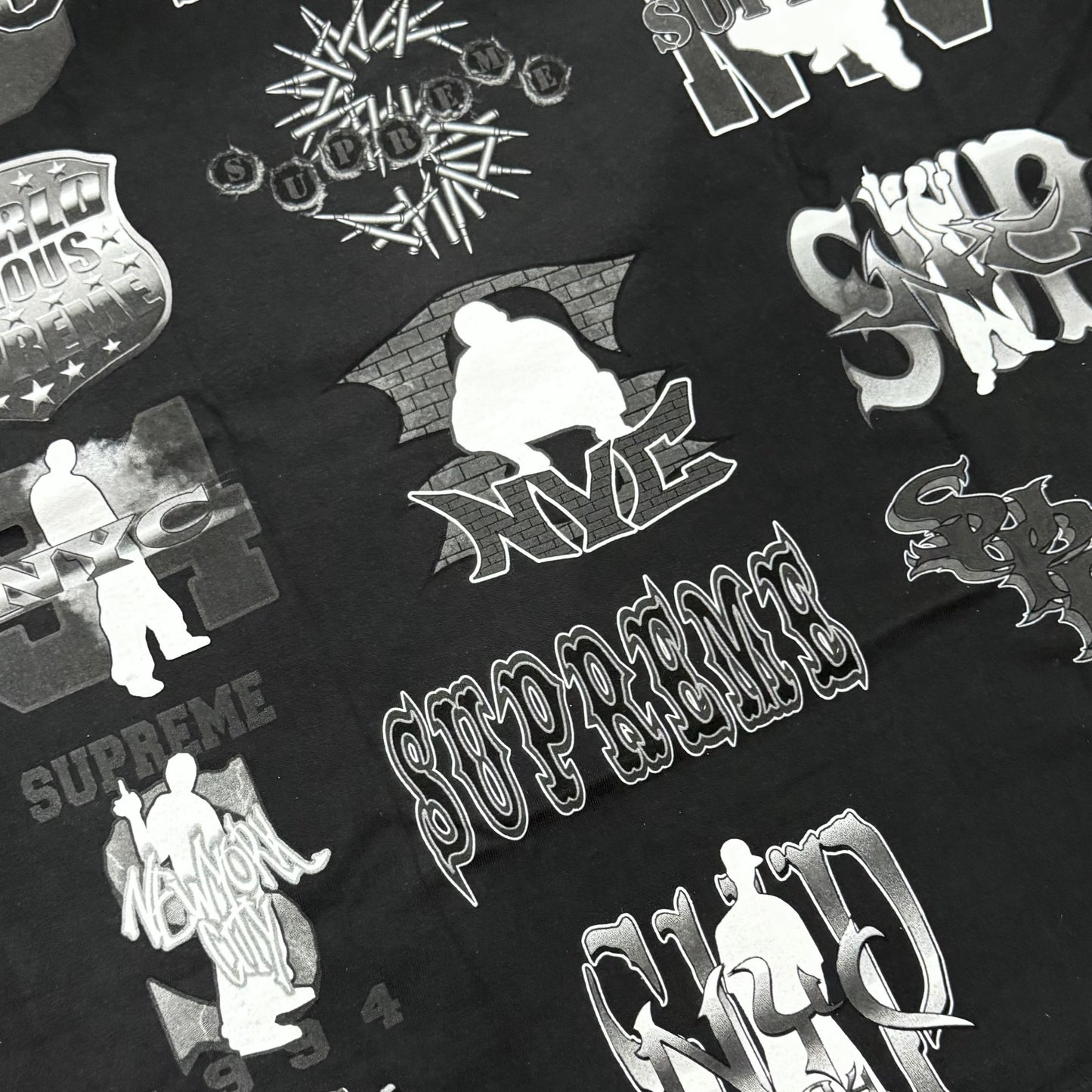 Supreme Flash Tee - Black