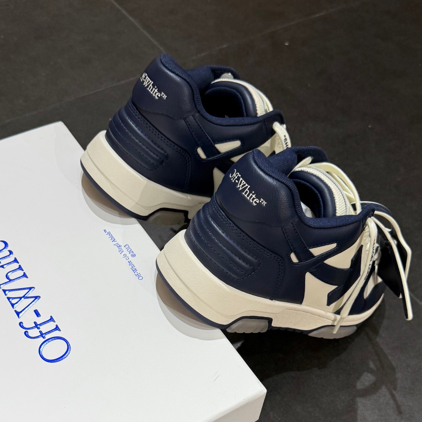 Off White Out Of Office - Navy