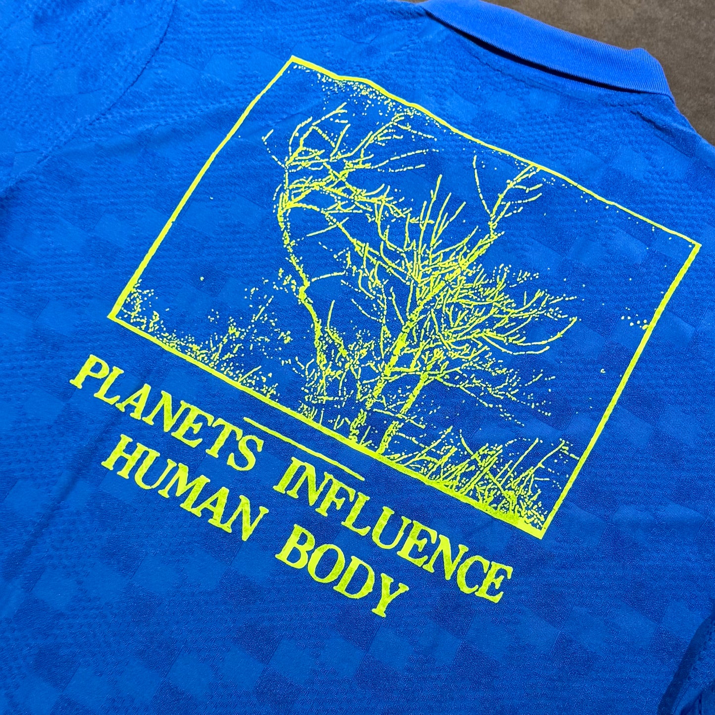 Pleasures Planets Polo - Blue