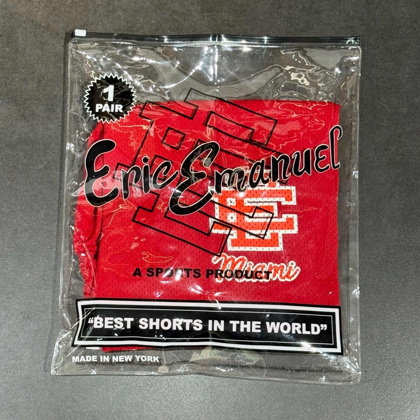 Eric Emanuel Basic Miami Exclusive - Red Orange
