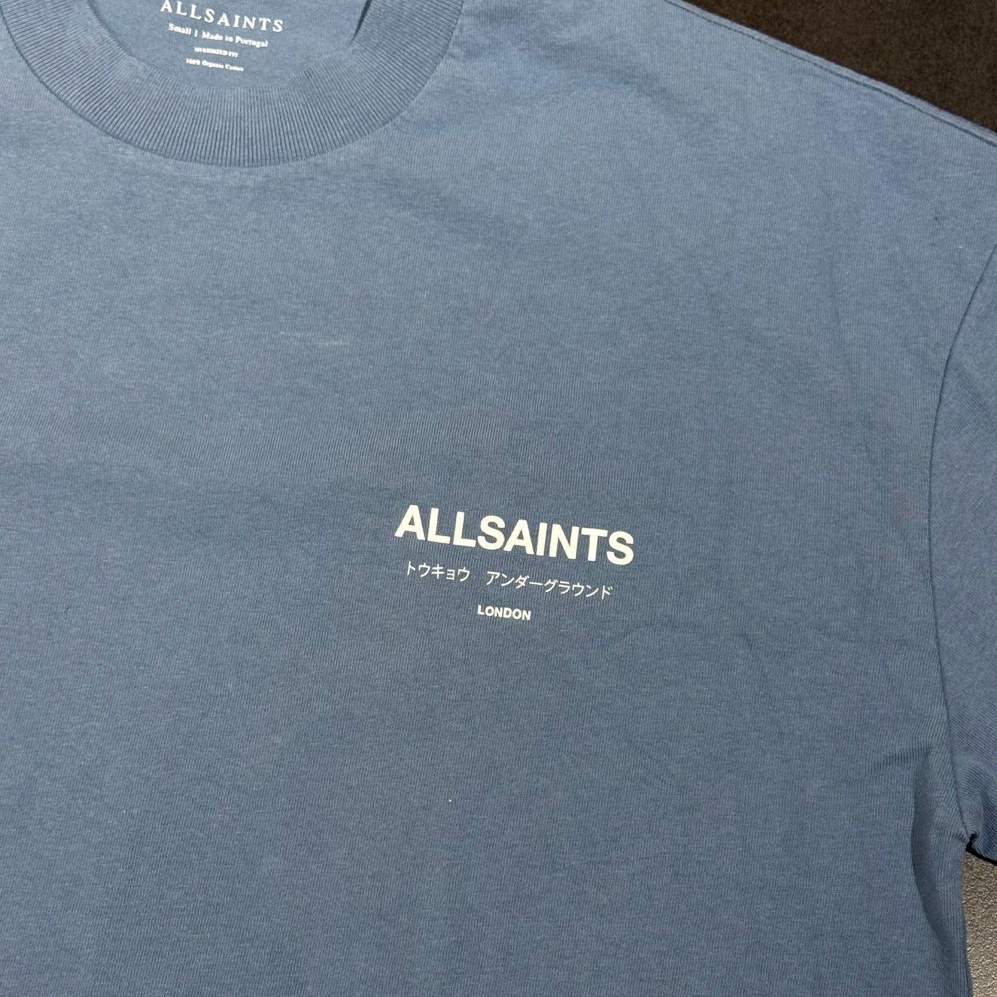 AllSaints Maya Underground Tee - Blue