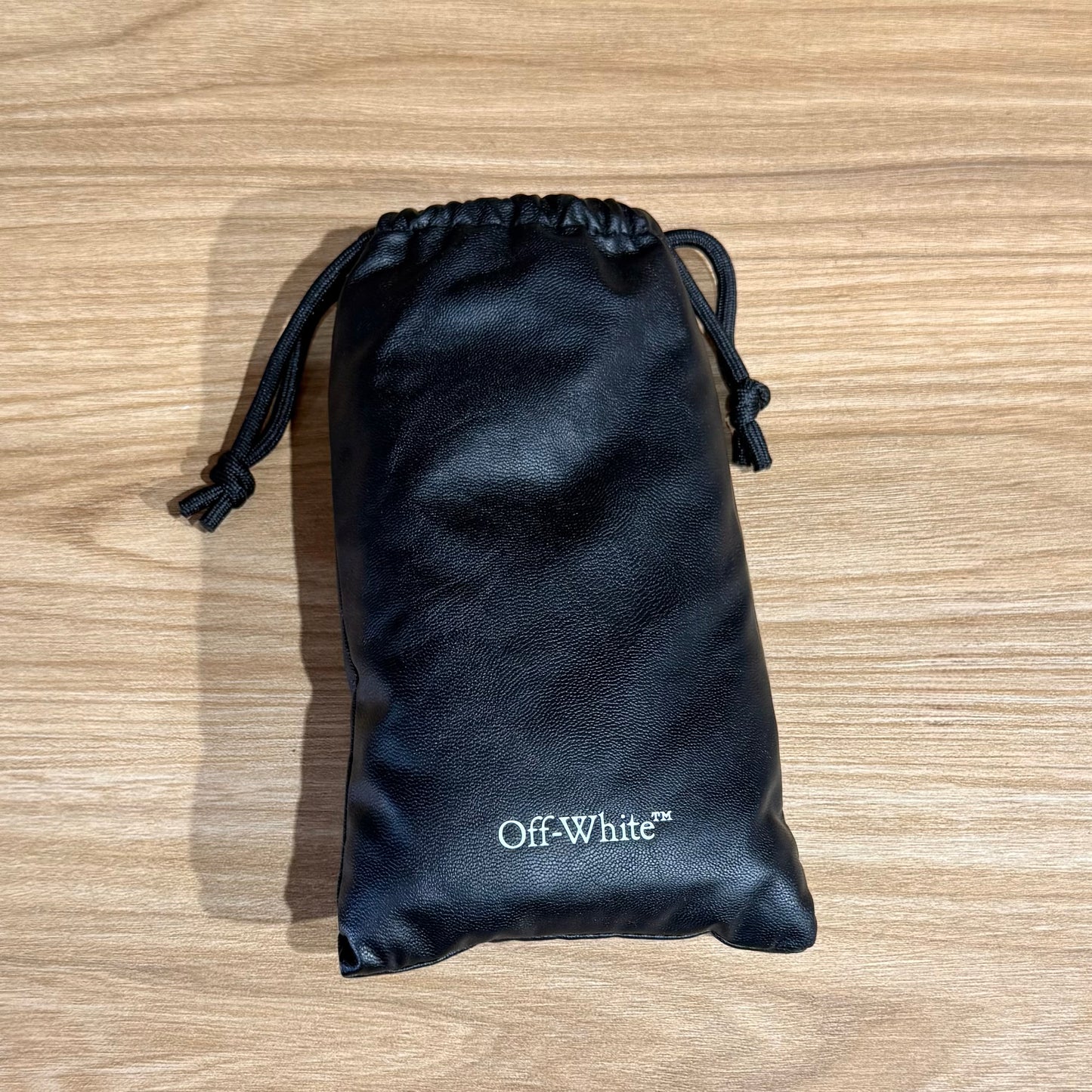 Off White Virgil Logo Sunglasses - Black & Dark Grey 50 MM