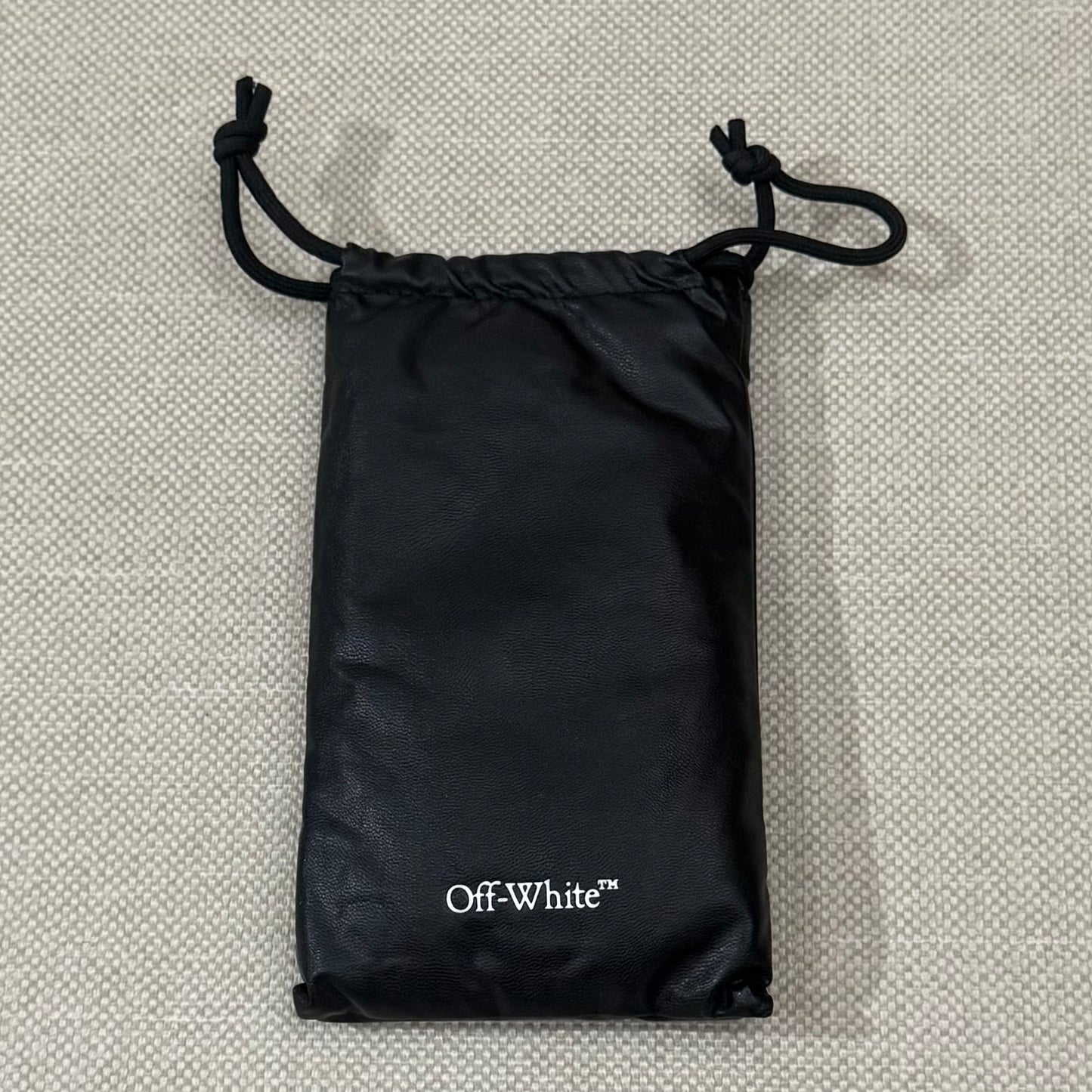 Off White Arthur Sunglasses - Black & Dark Grey