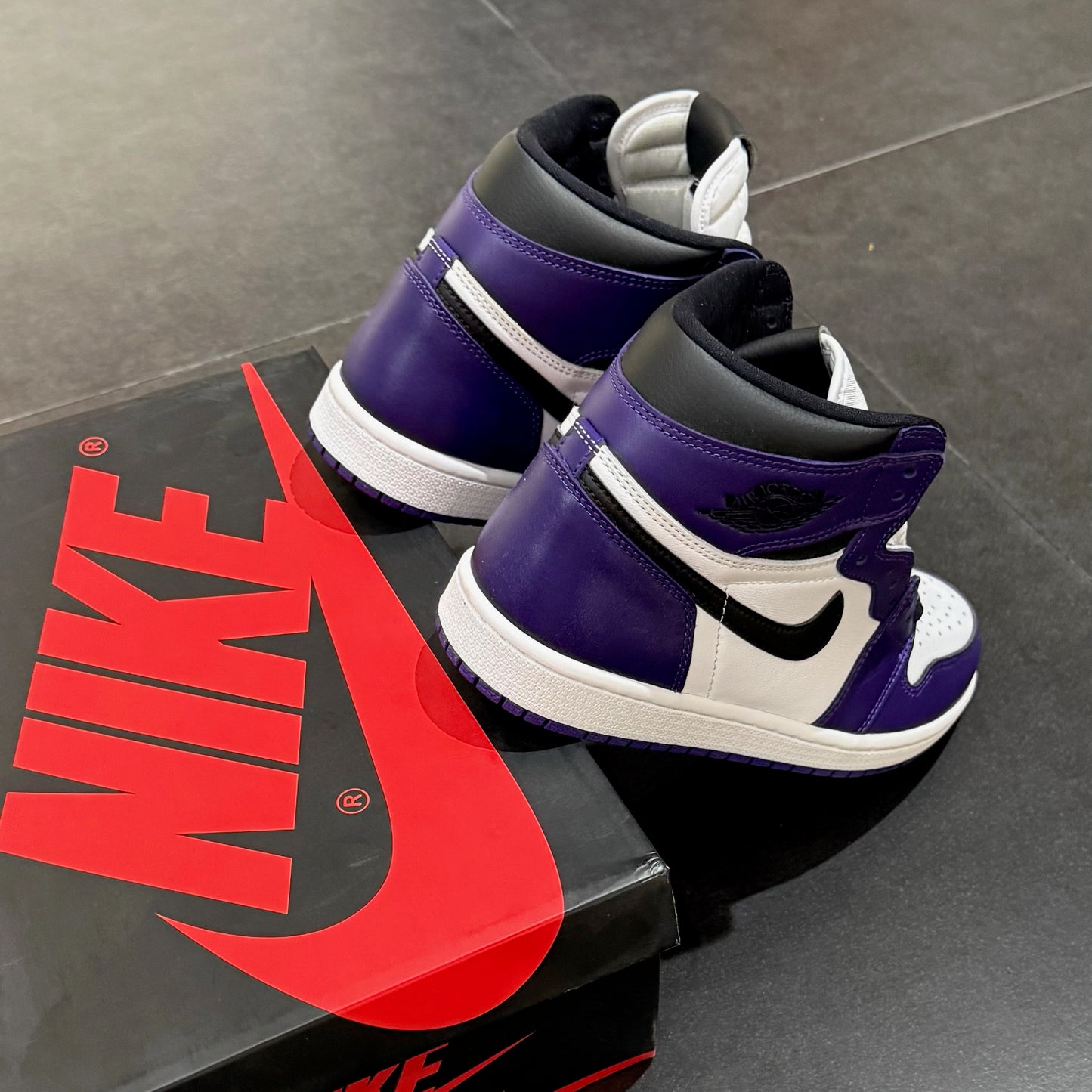 Jordan 1 High - Court Purple White
