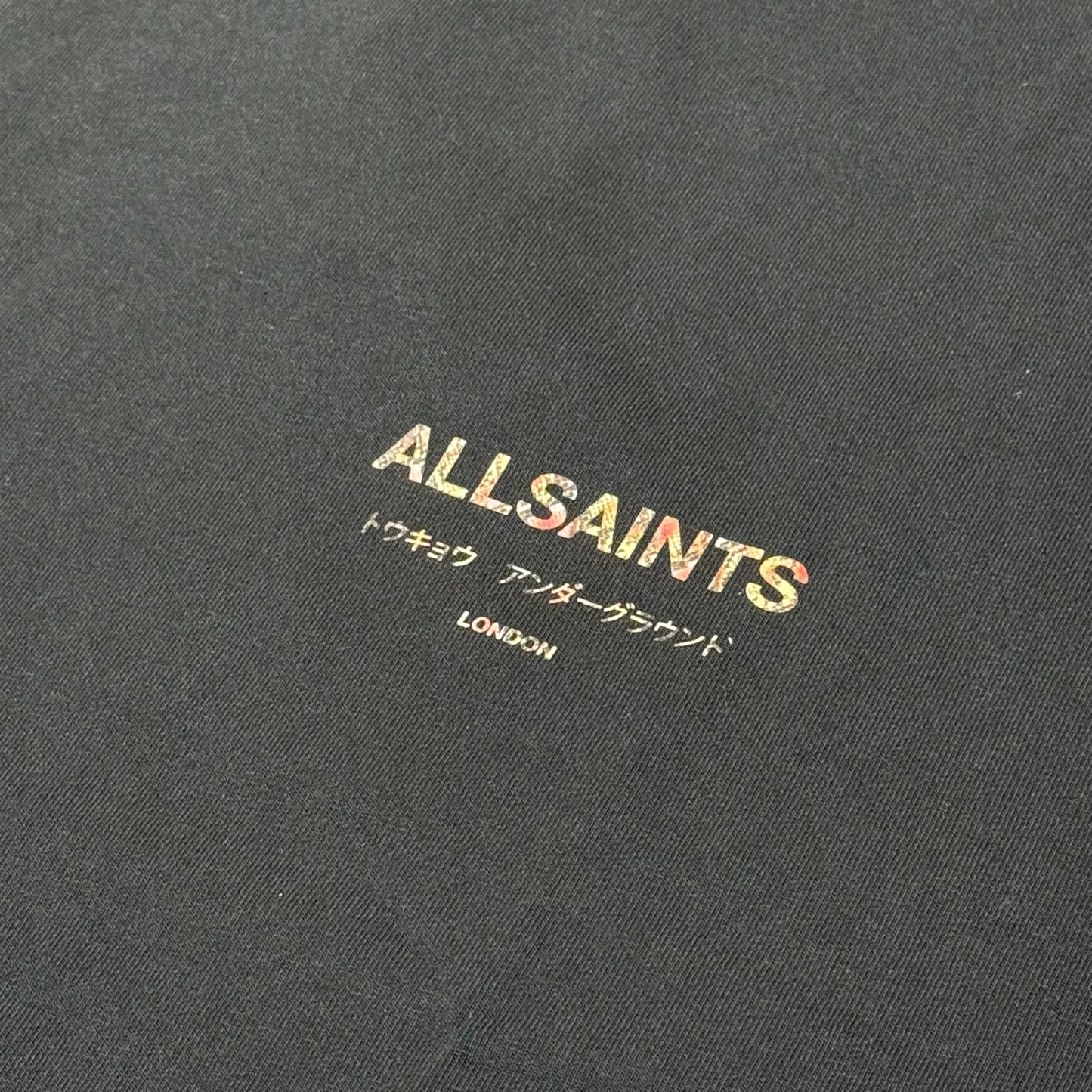 All Saints Underground Tee - Black Snake