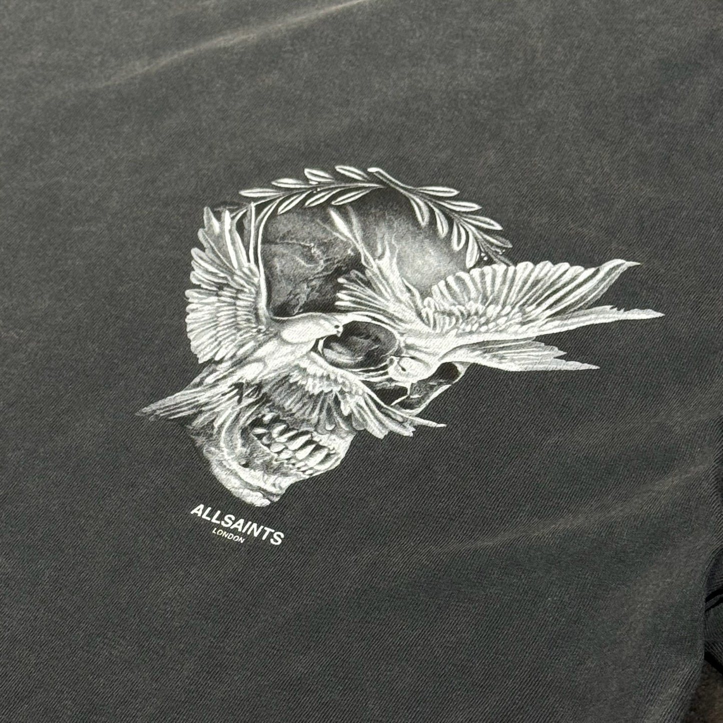 All Saints Mysteries Tee - Washed Black