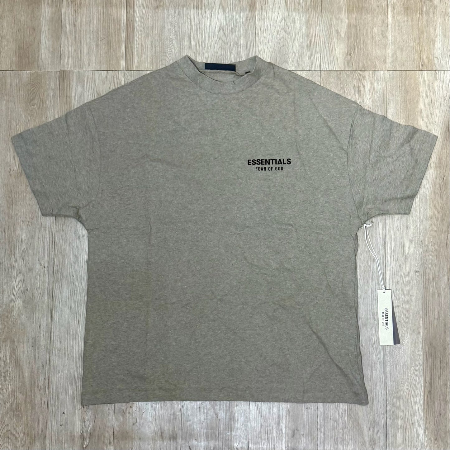 Essentials Jersey Tee - Heather Grey