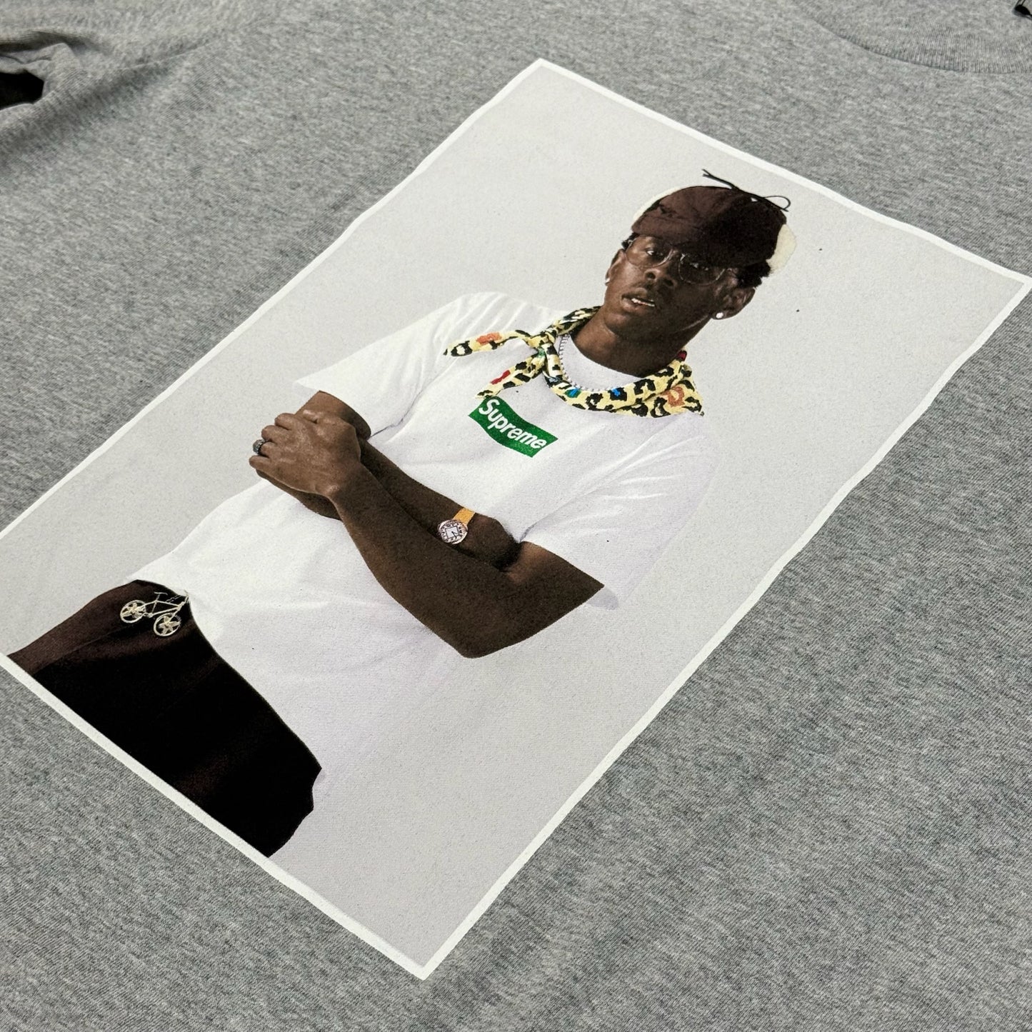 Supreme Tyler The Creator Tee - Heather Grey