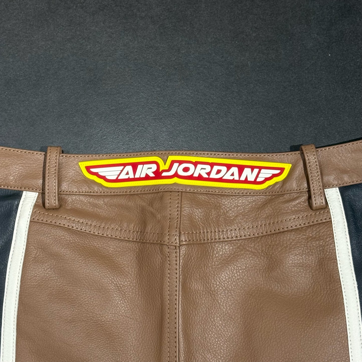 Jordan x Travis Scott Leather Pants Cactus Jack - Archaeo Brown