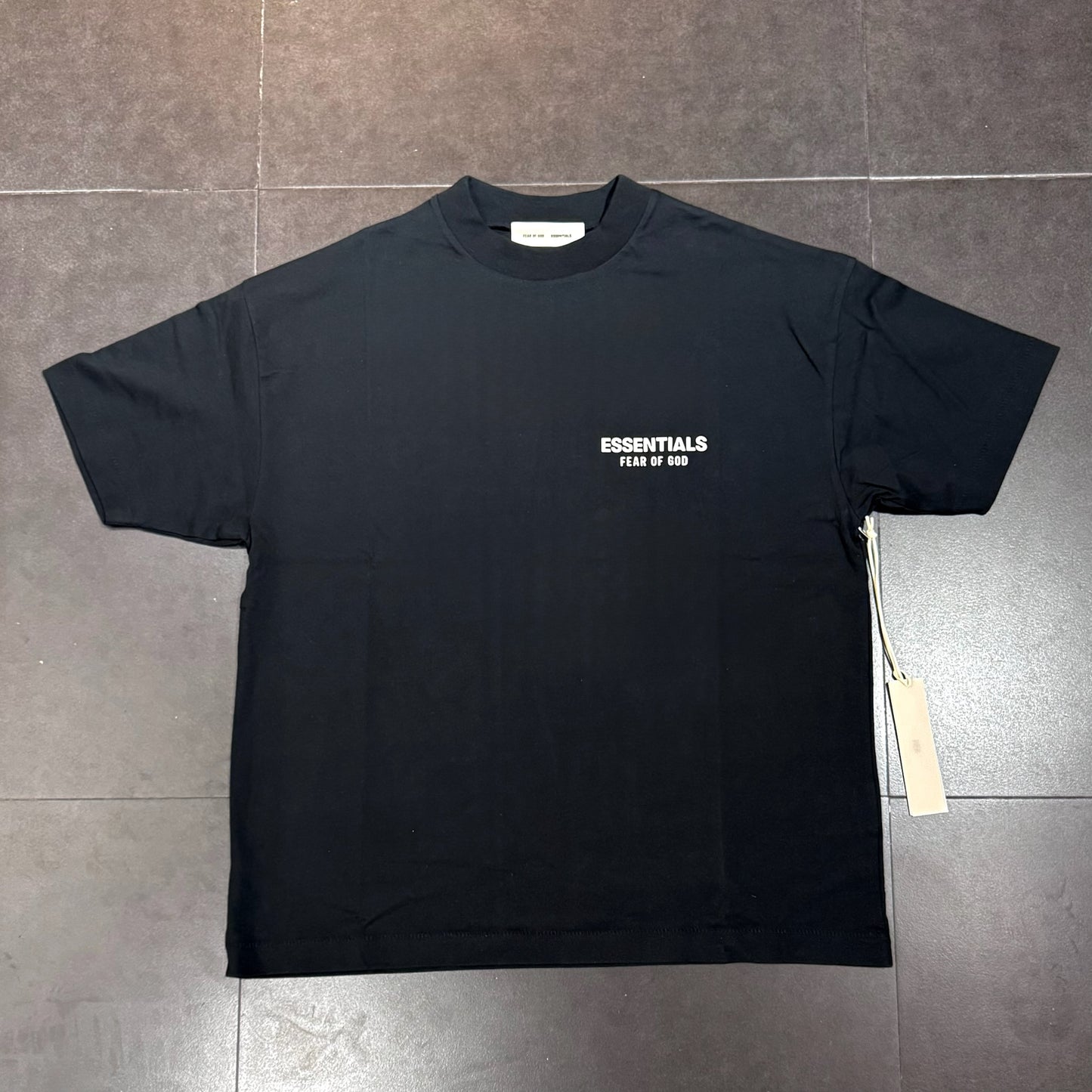 Essentials FW25 Classic Tee - Vintage Black