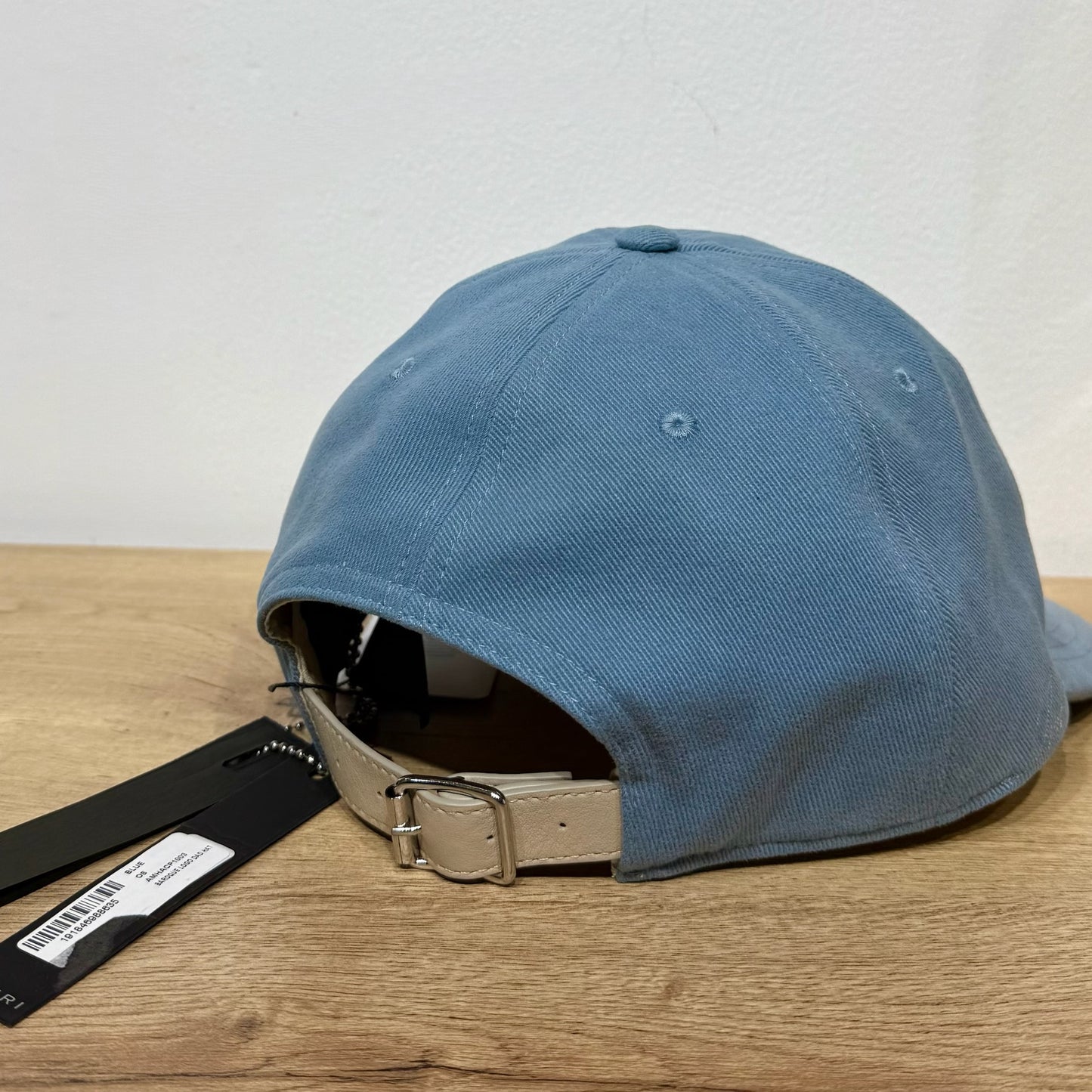 Amiri Logo Embroidered Cotton Cap - Blue