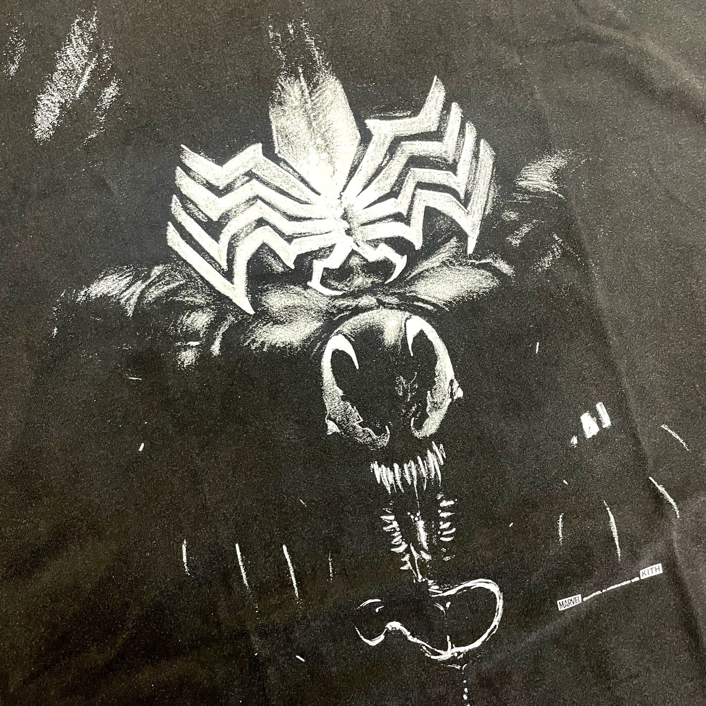 Kith x Marvel Spiderman Venom Tee - Black