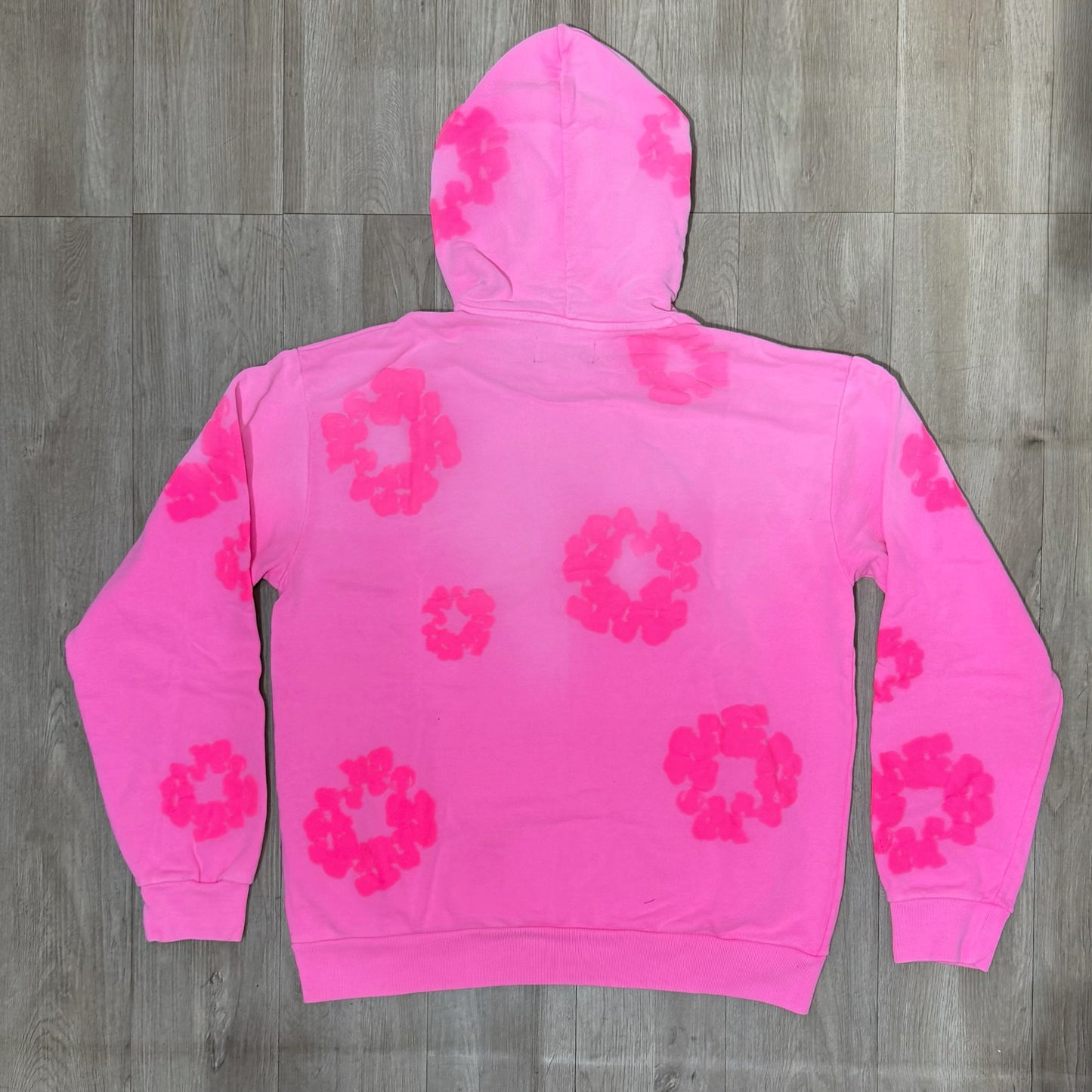 Denim Tears Cotton Wreath Hoodie - Washed Pink