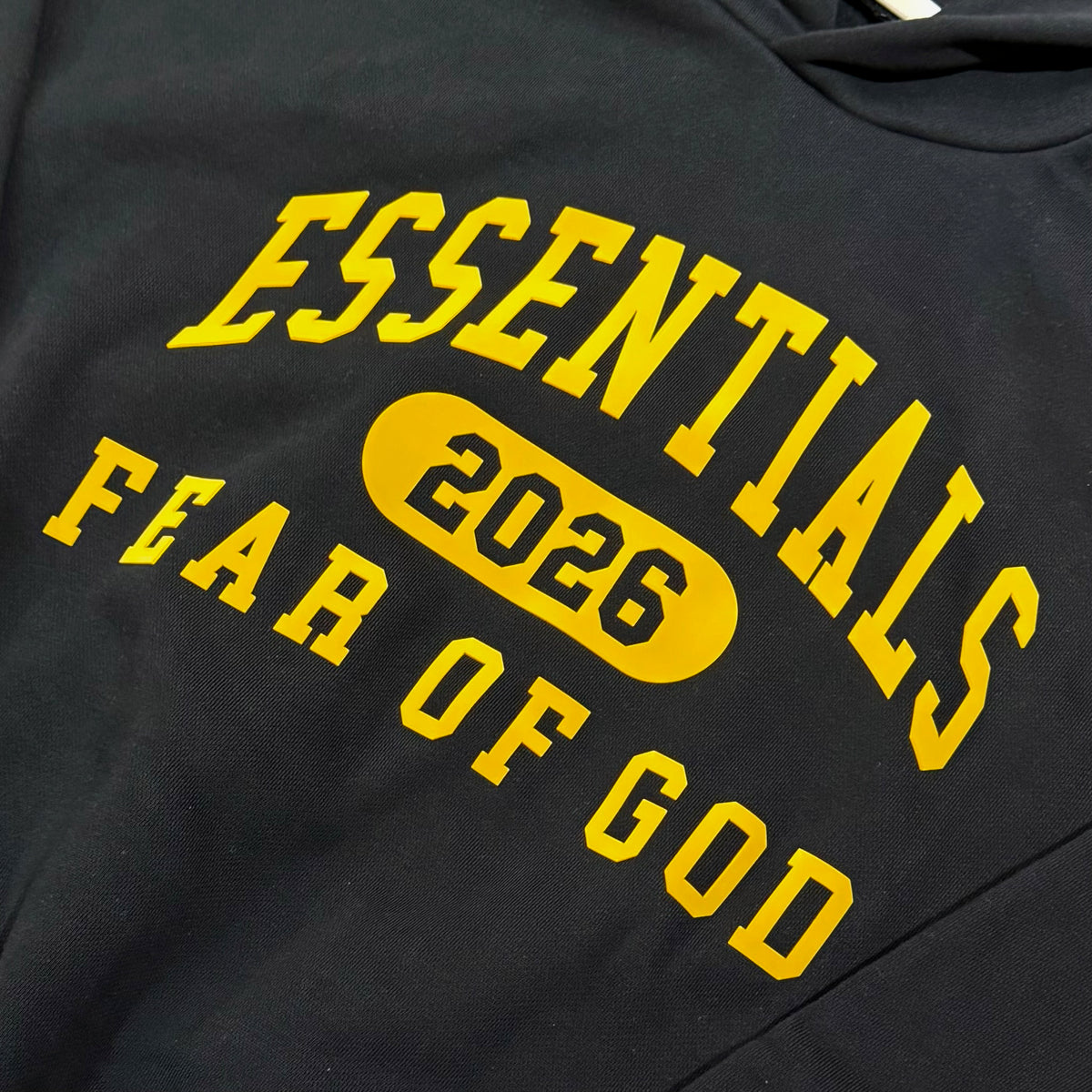 Essentials FOG 2026 Hoodie - Black