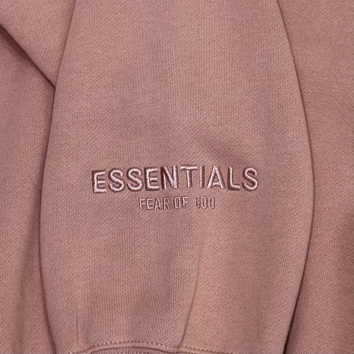 Essentials 3M Logo Hoodie - Blush Pink