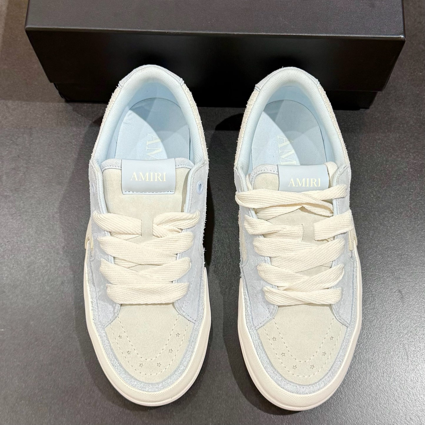 Amiri Sunset Skate Low - Alabaster Blue