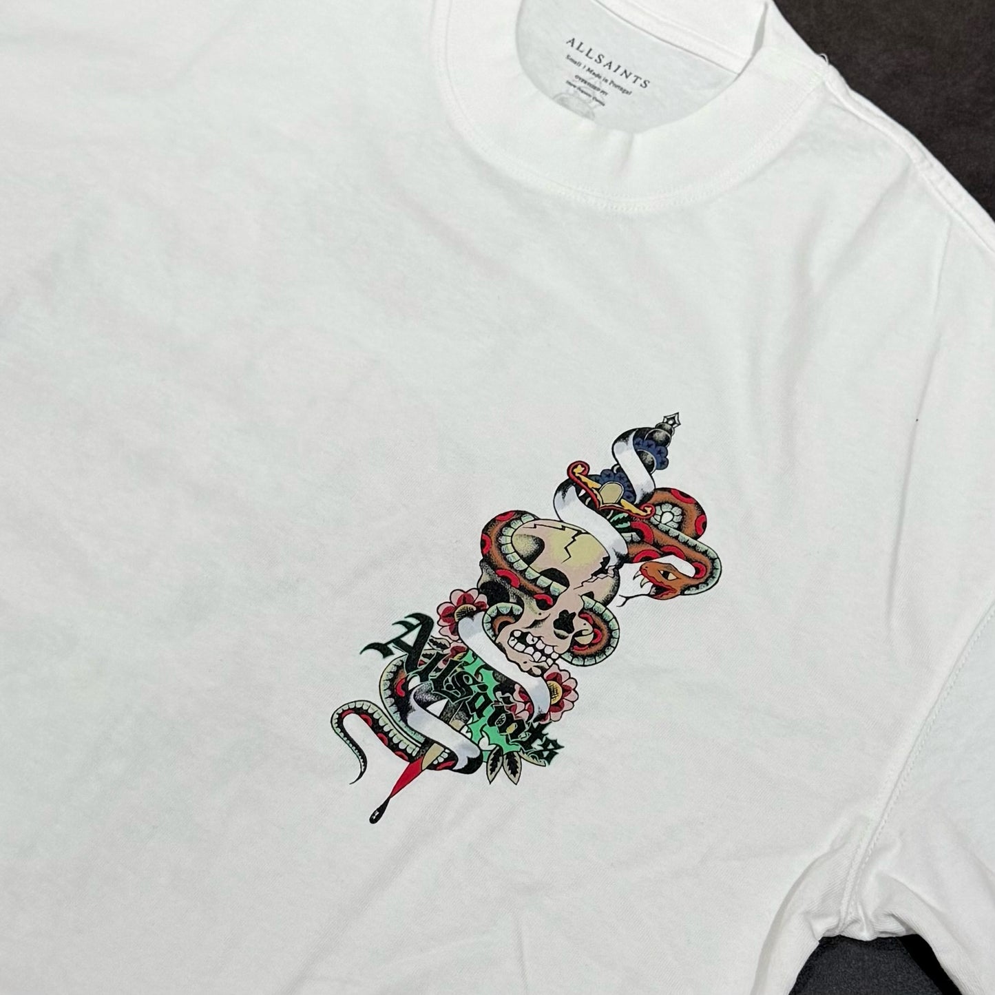AllSaints Blade Tee - Optic White