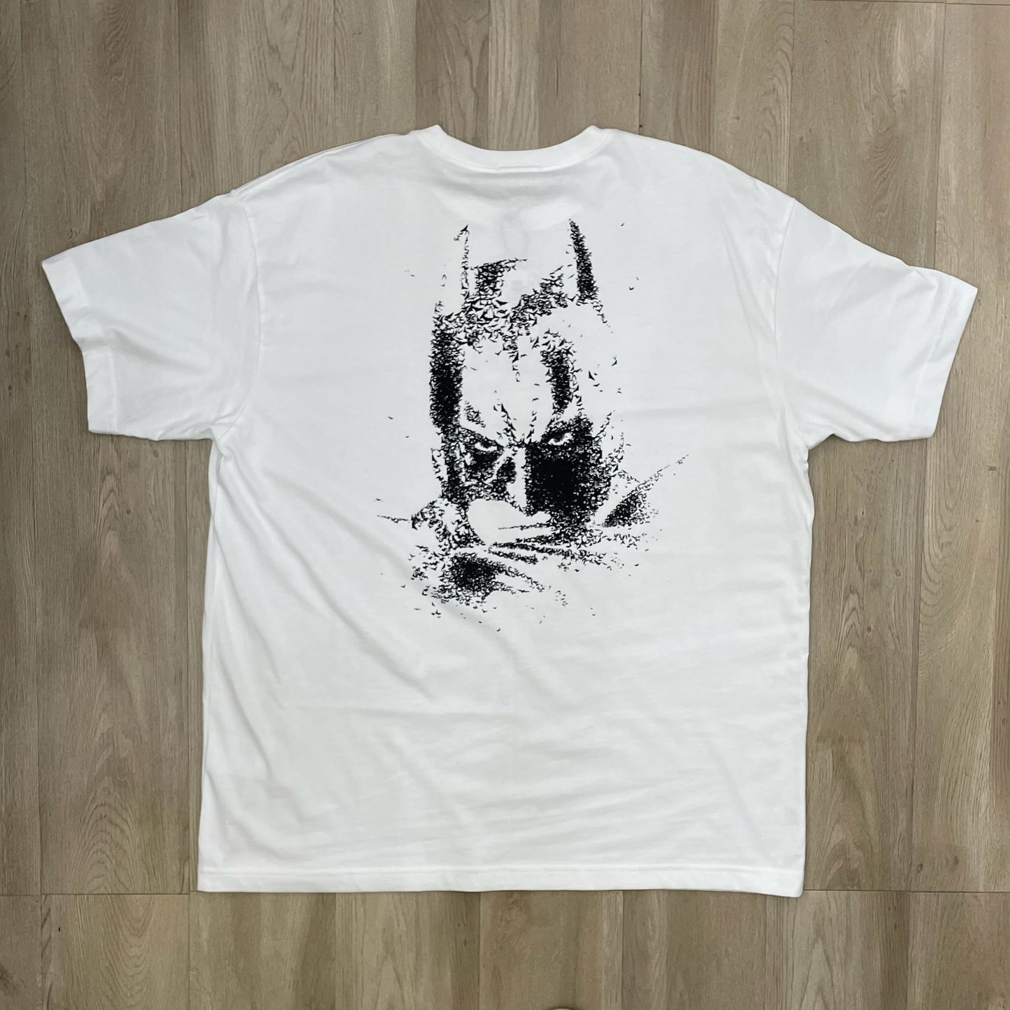 Kith x Batman Bats Box Logo Tee - White