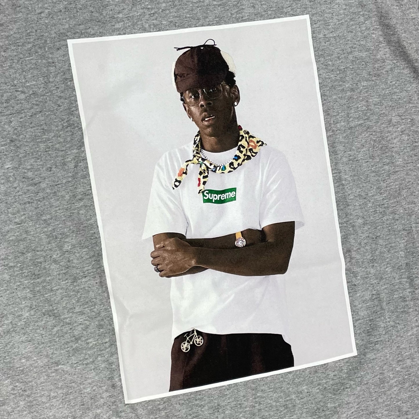Supreme Tyler The Creator Tee - Heather Grey