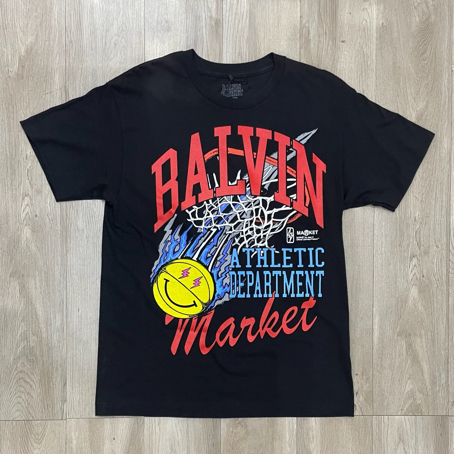 J Balvin x Market Athletic Department Tee - Black