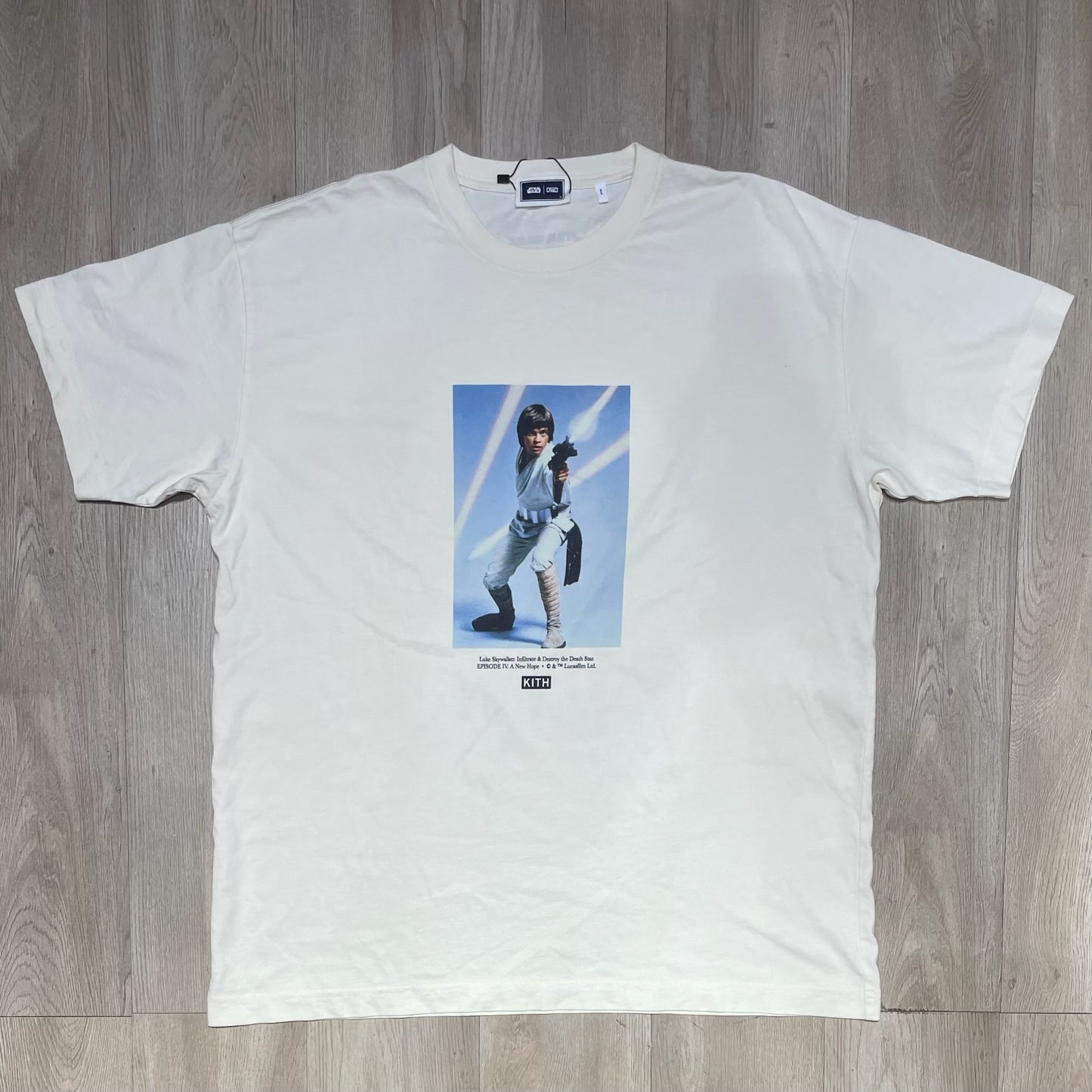 Kith x Star Wars Luke Tee - Sandrift