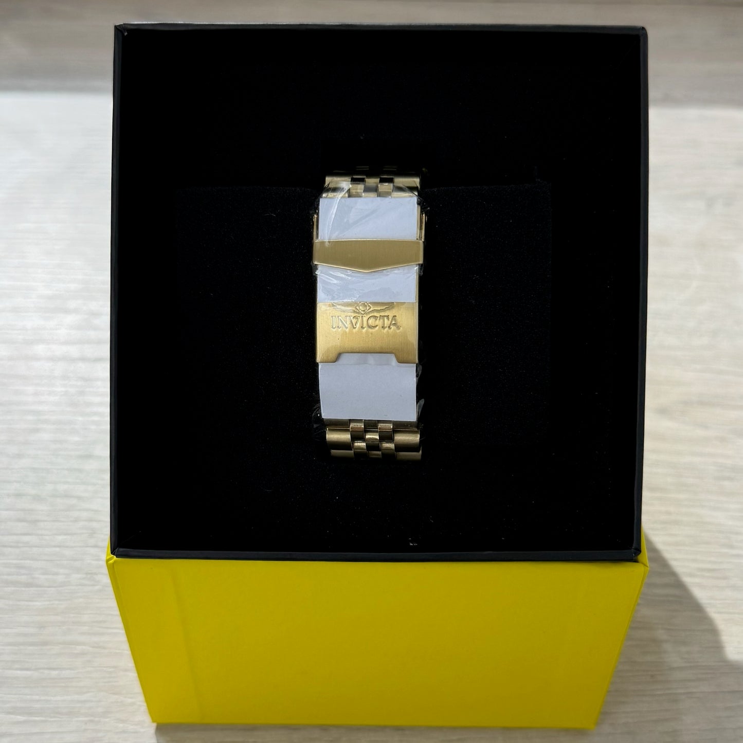 Invicta Pro Diver Titan Watch 43mm Steel - Gold & Green