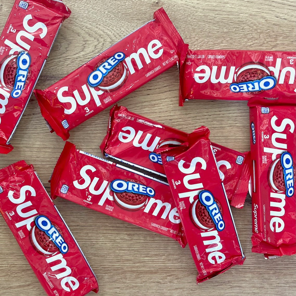 Supreme x Oreo Cookies 3-Pack
