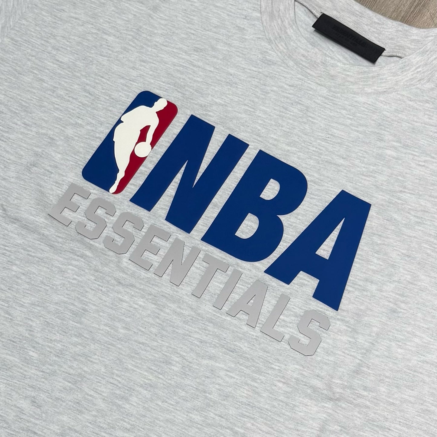 Essentials NBA Tee - Light Heather
