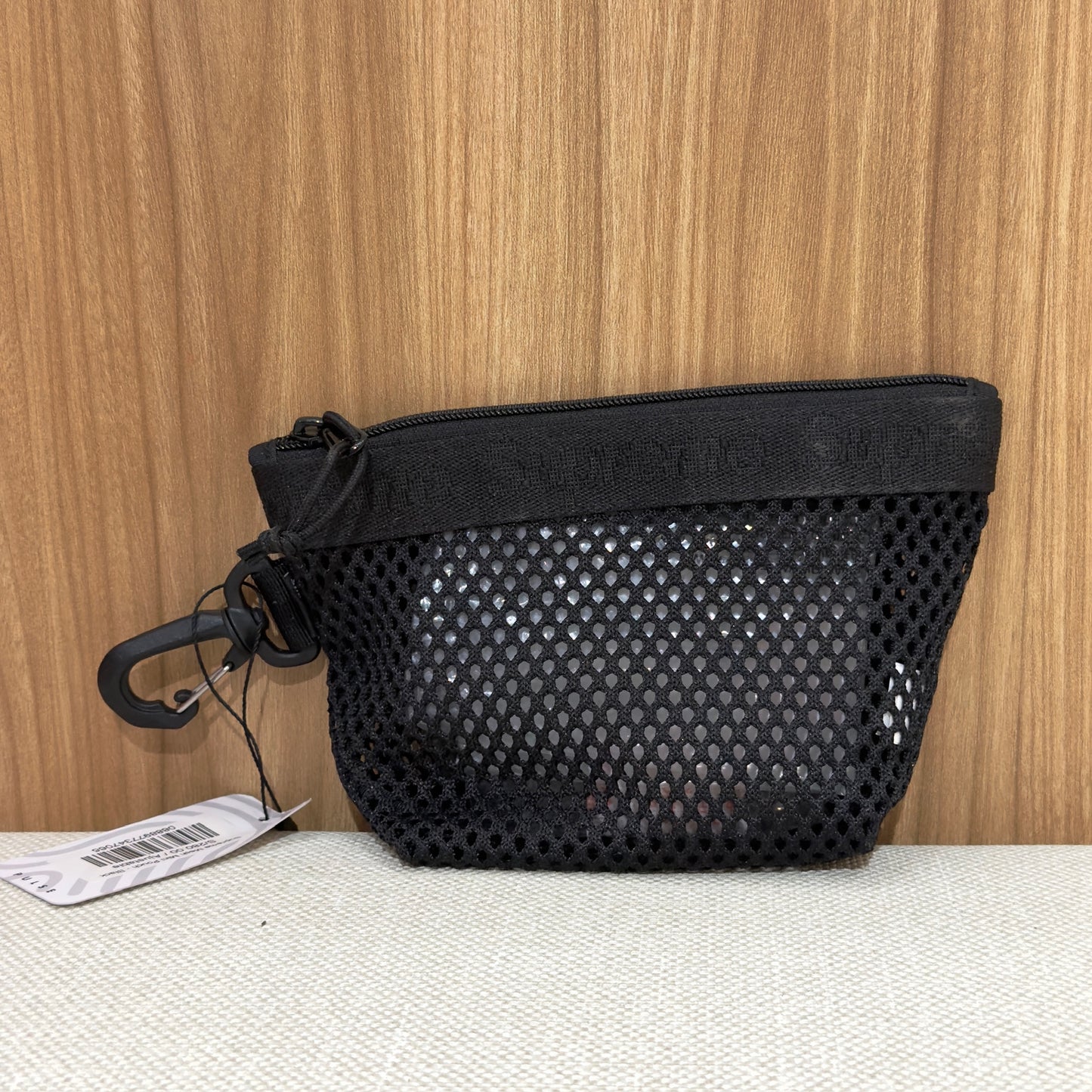 Supreme Mesh Mini Pouch - Black