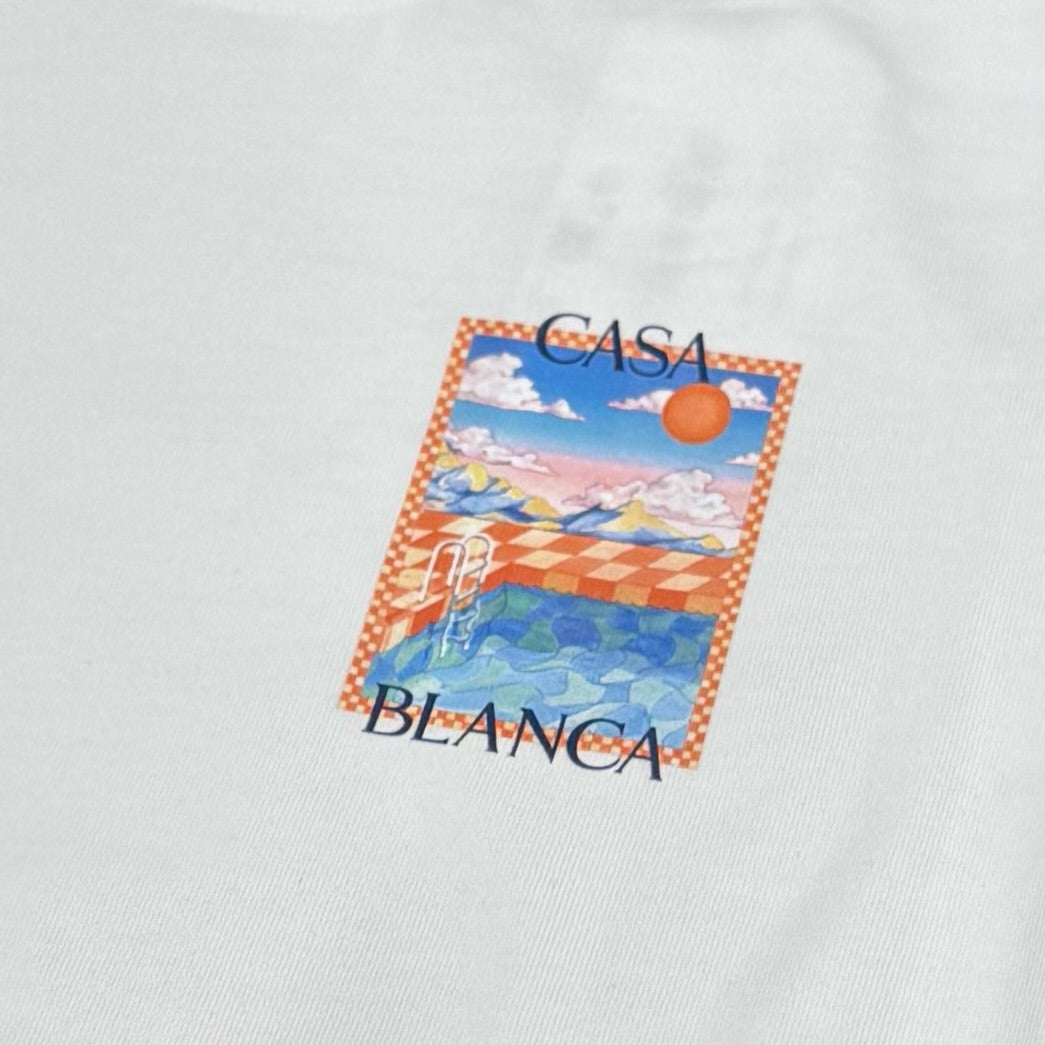 Casablanca Surreal Pool - White