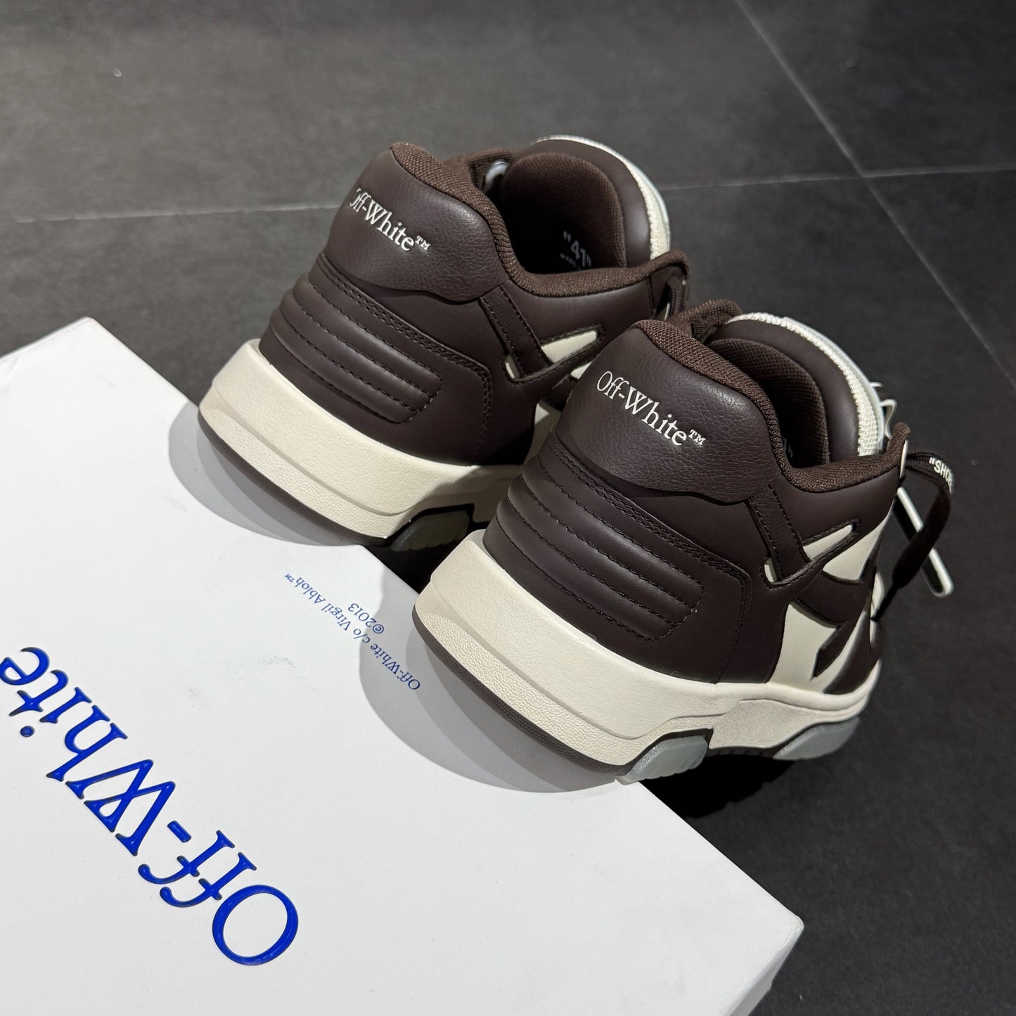 Off White Out Of Office - Chocolate & Cream