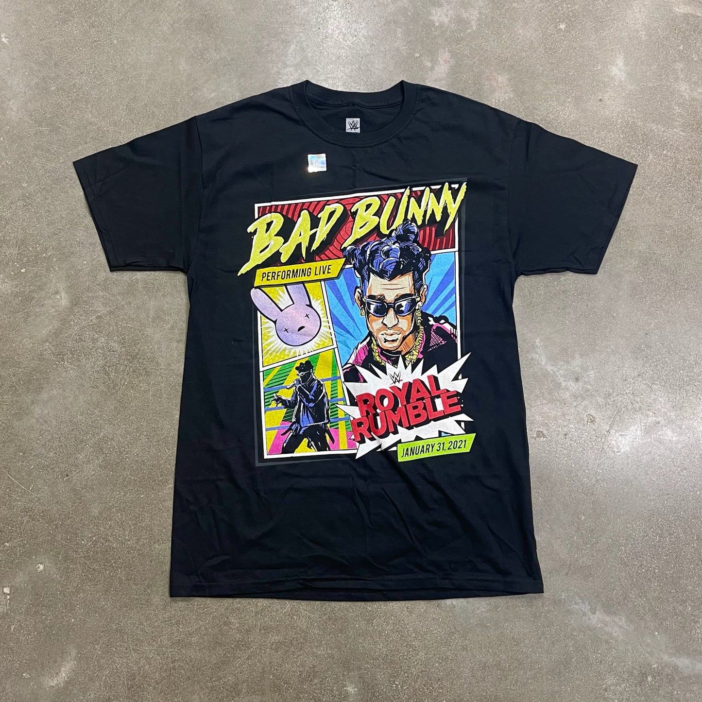 Bad Bunny x WWE Royal Rumble Ss21 Tee