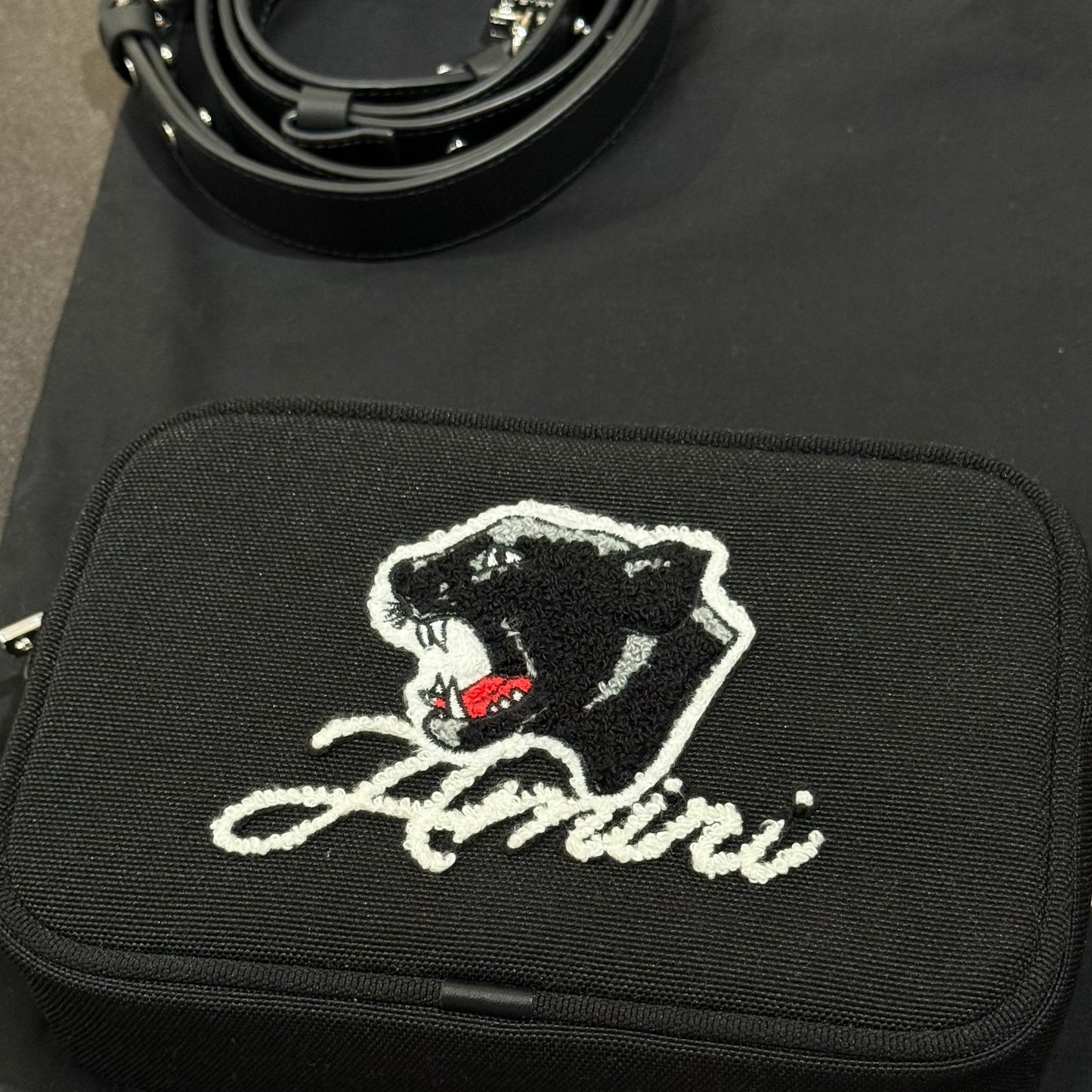 Amiri Panther Camera Case - Black