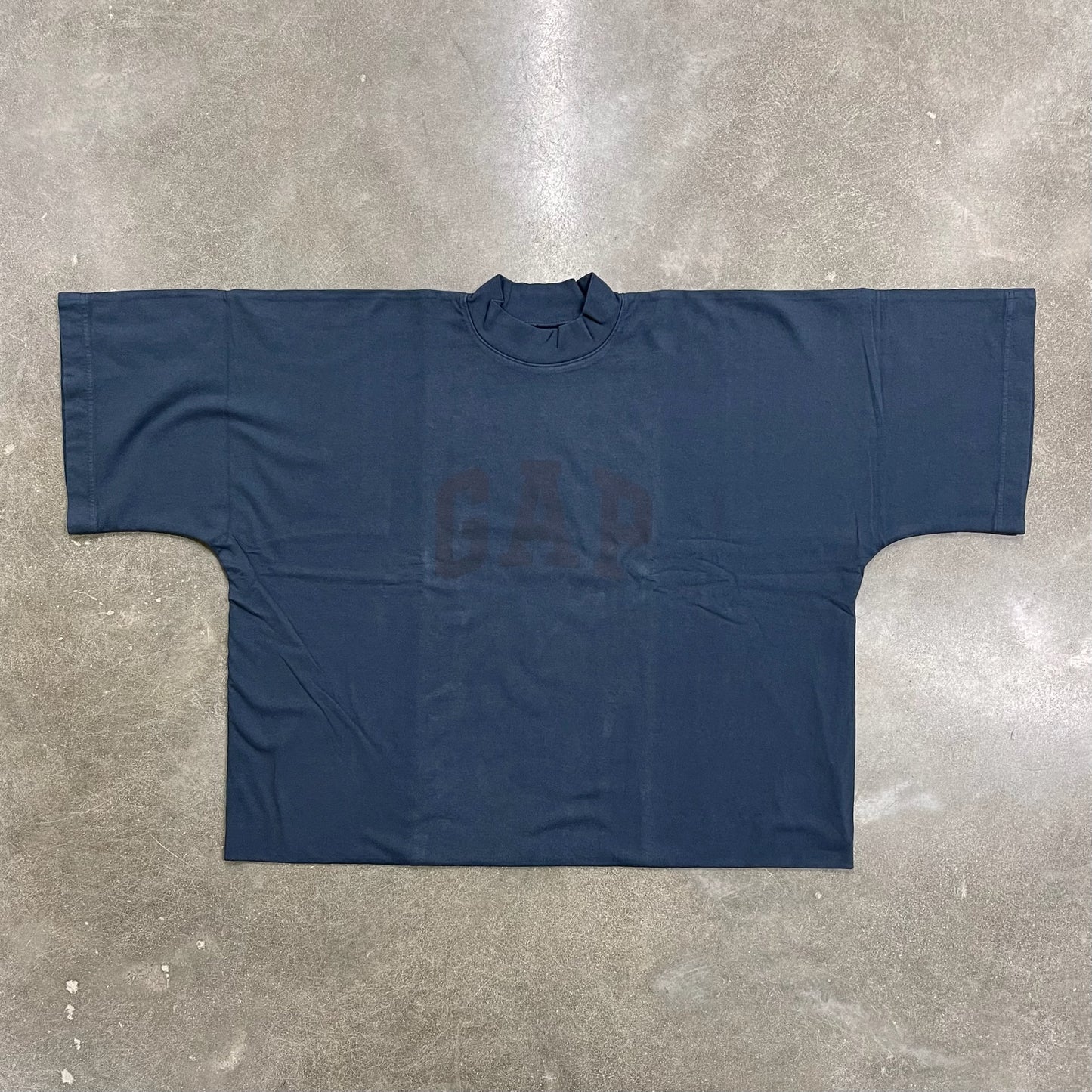 Yeezy x GAP x Balenciaga Dove No Seam Tee - Dark Blue