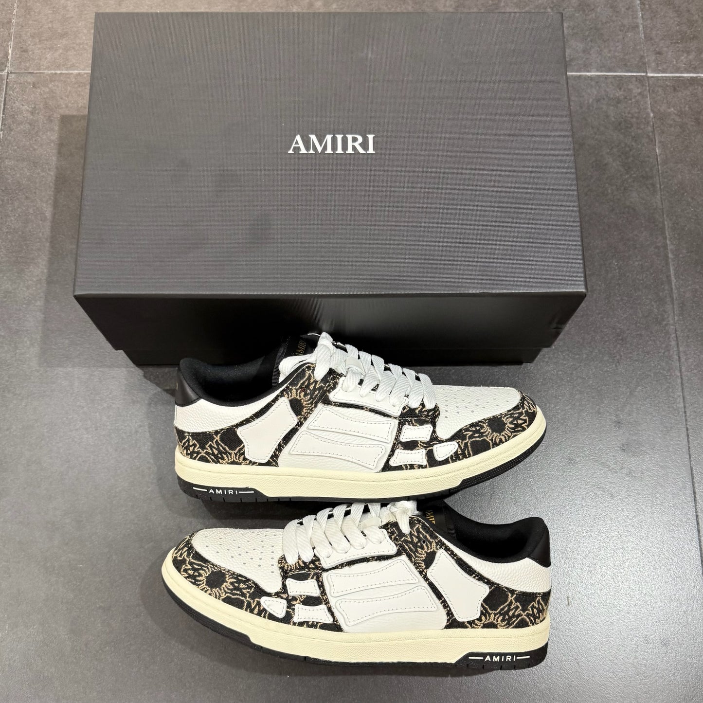 Amiri MA Quad Skel Top Low - Black