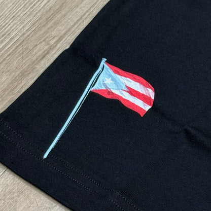 Bad Bunny Merch No Me Quiero Ir De Aqui Tee - Black