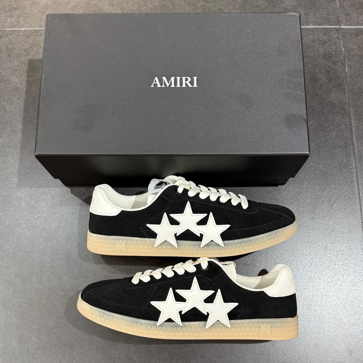 Amiri Suede Pacific - Black
