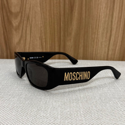 Moschino MOS145/S Sunglasses - Black & Gold