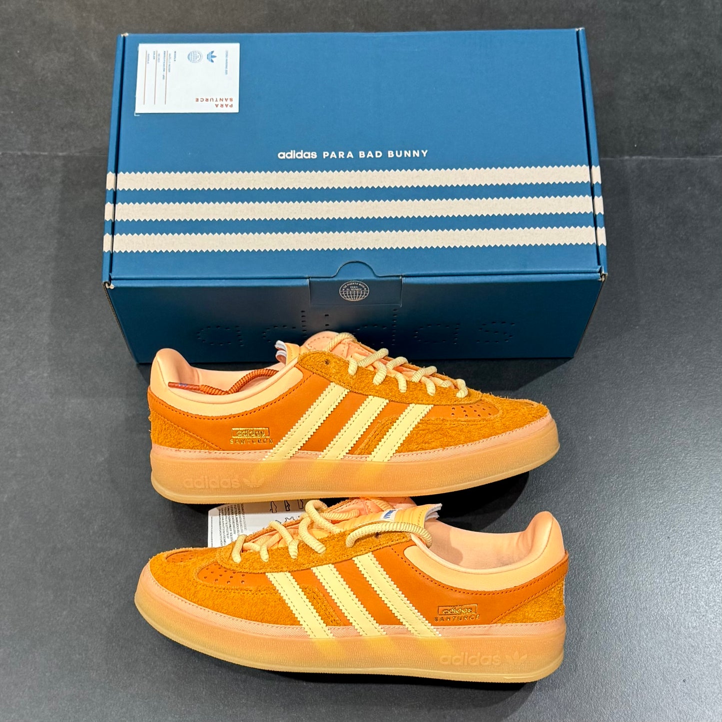 Adidas x Bad Bunny Gazelle Indoor - Santurce