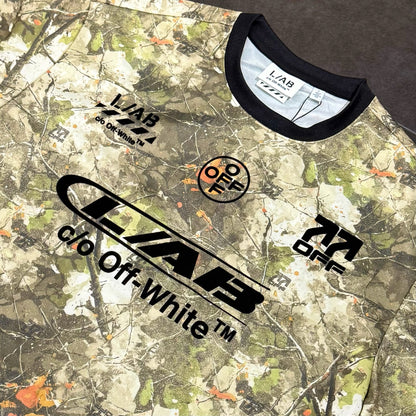 Off White L/AB  Soccer Jersey - Camo