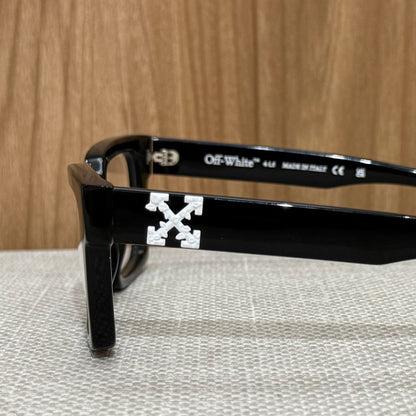 Off White Clip-On Arrow Sunglasses - Black