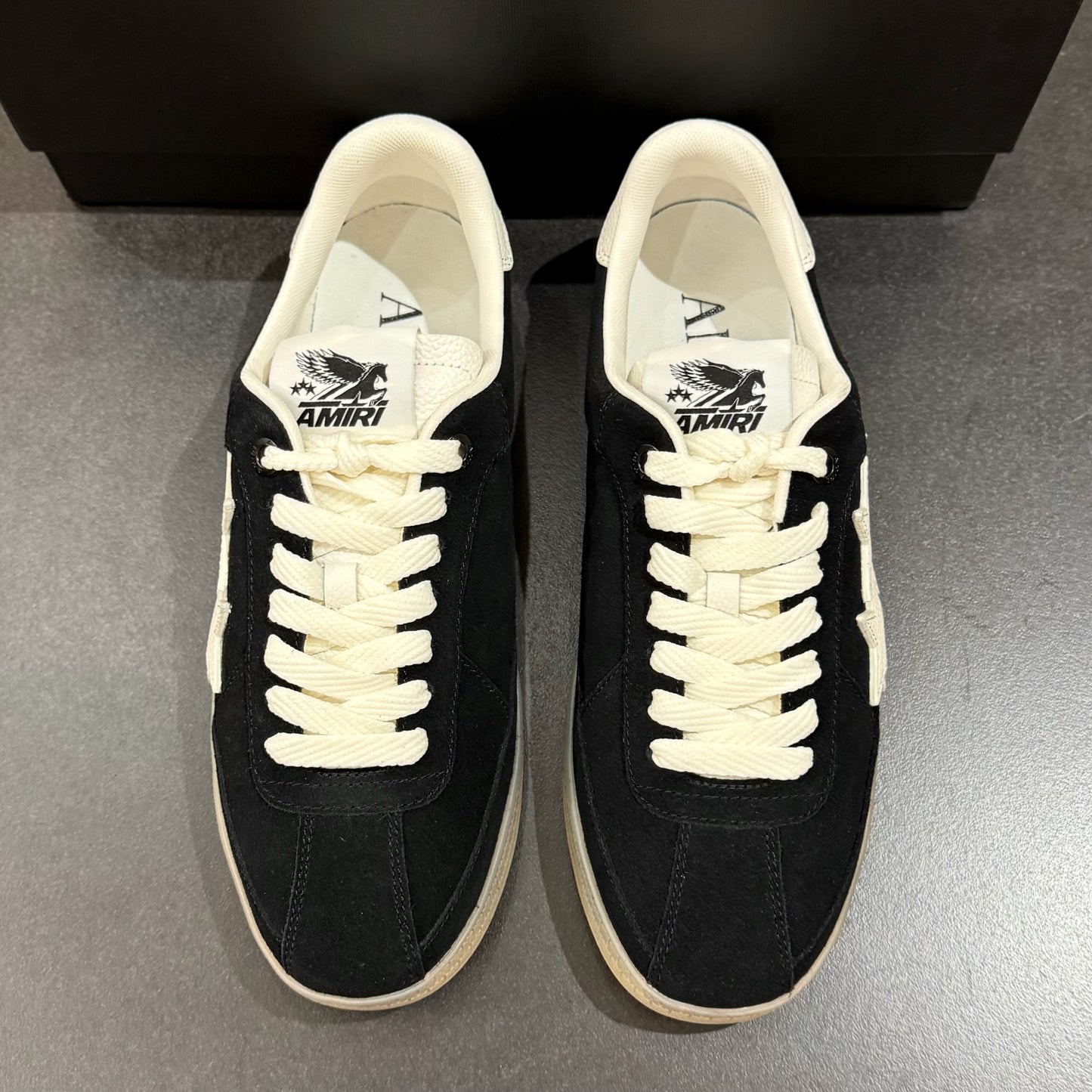 Amiri Suede Pacific - Black