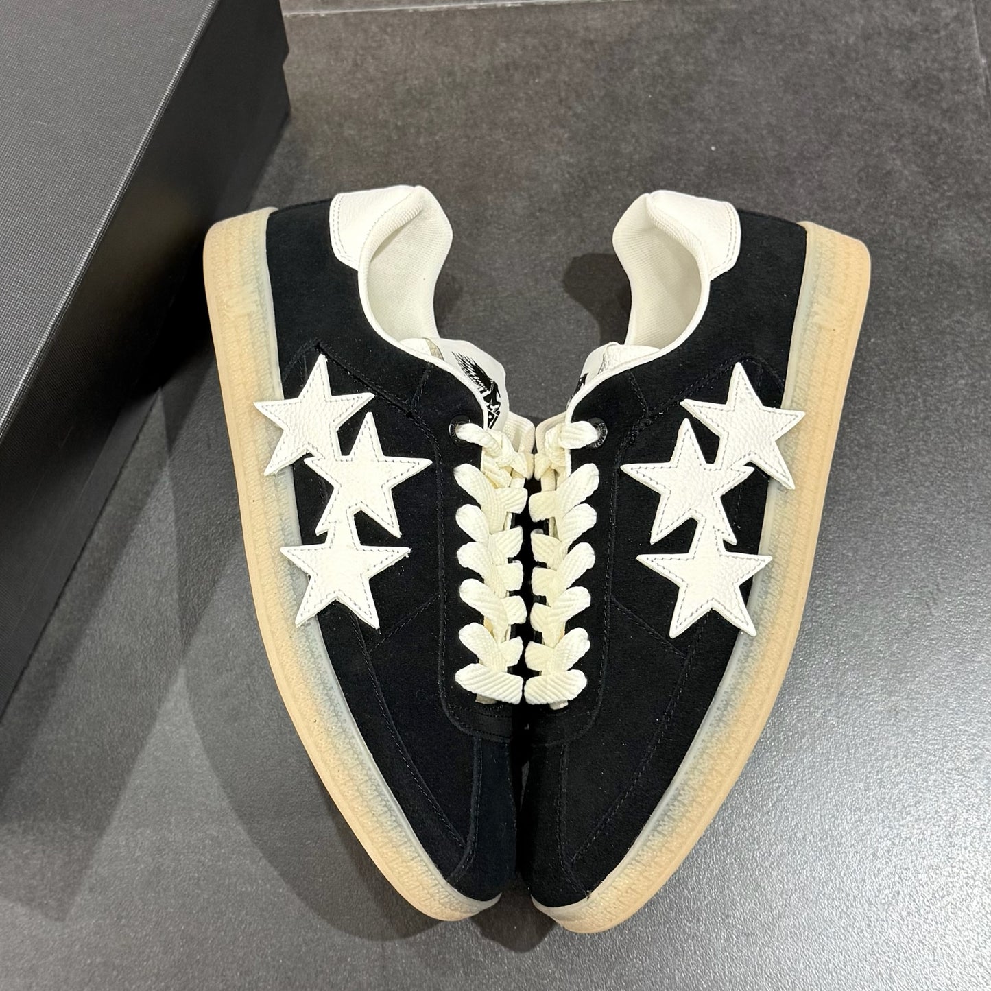 Amiri Suede Pacific - Black