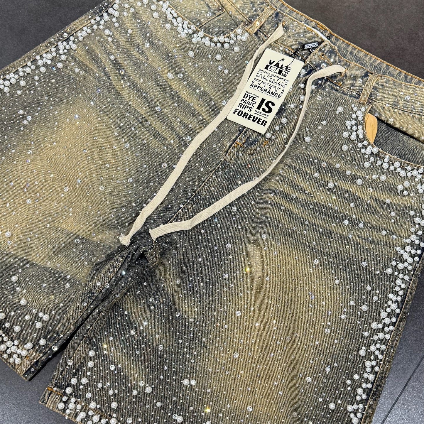 Vale Forever Rainstorm Jorts - Oxidized Denim
