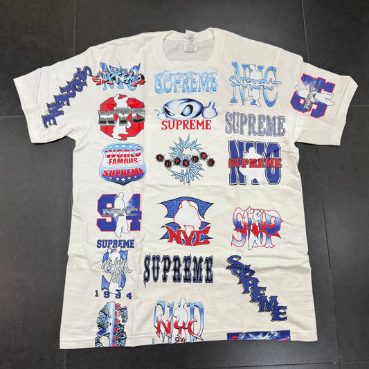 Supreme Flash Tee - White