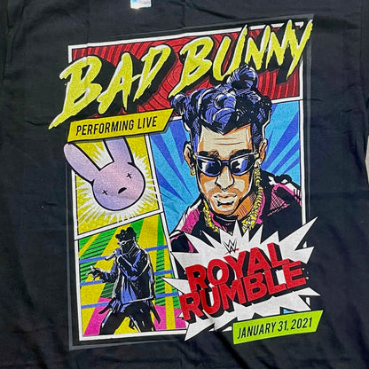 Bad Bunny x WWE Royal Rumble Ss21 Tee