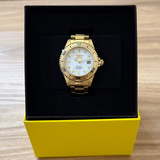 Invicta Pro Driver Watch 37.5mm Gold