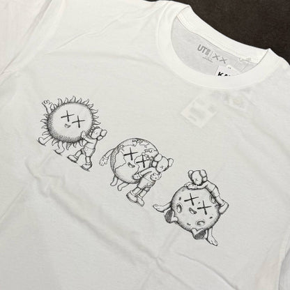 Kaws x Uniqlo Universe Graphic Tee - White