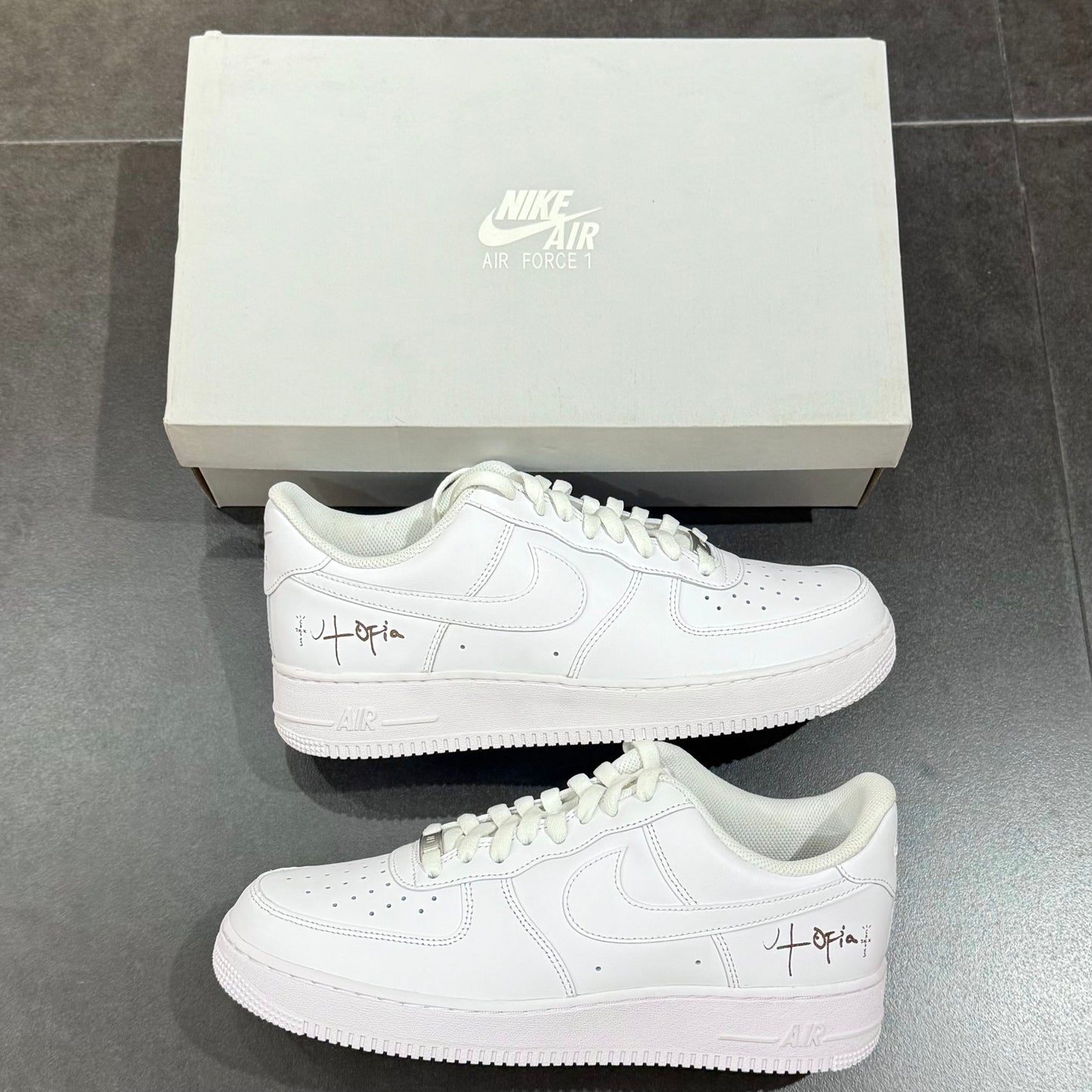 Nike x Travis Scott Air Force One Utopia - White