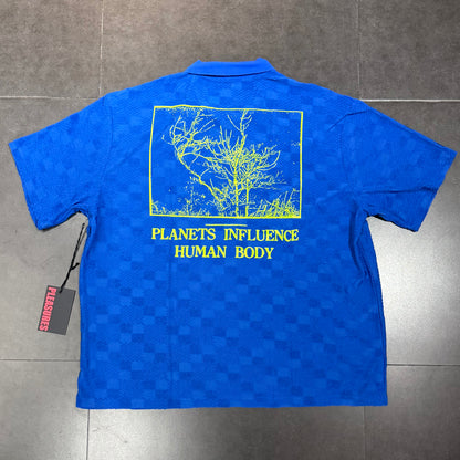 Pleasures Planets Polo - Blue